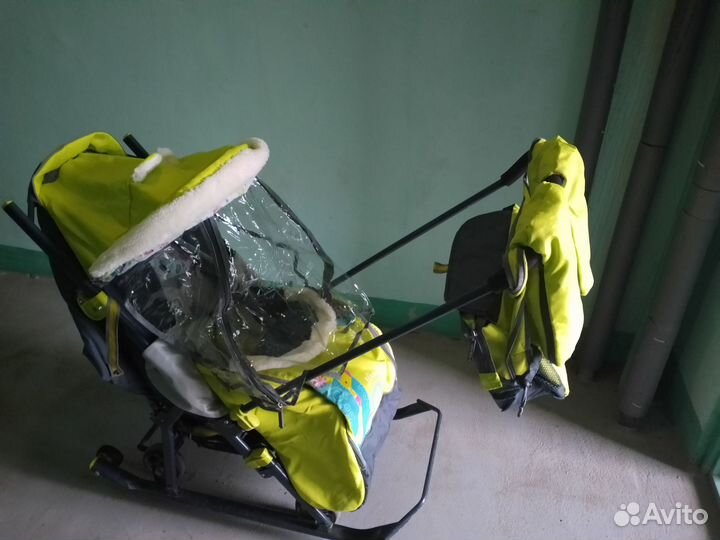 Коляска санки