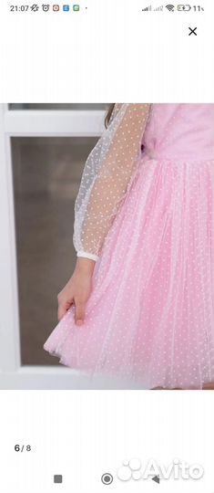 Платье для девочки 110