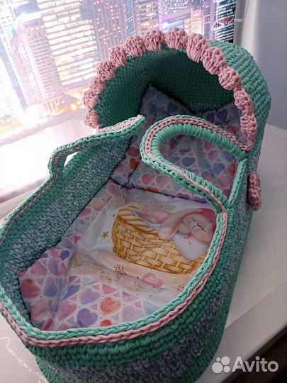 Детская переносная люлька для новорожденных