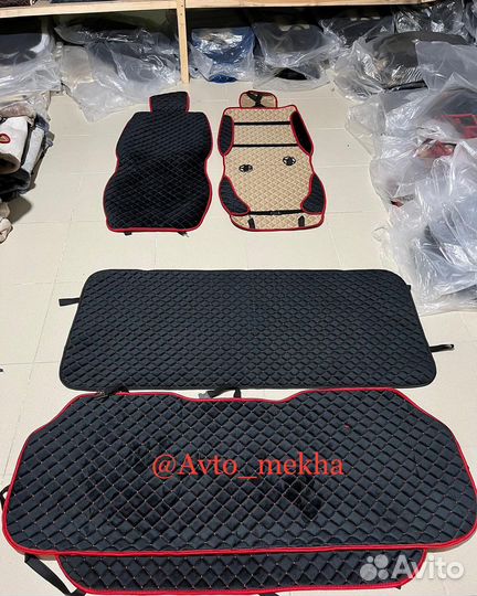 Накидки на сиденья из велюра