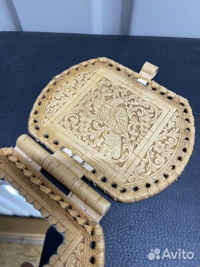 Зеркало женское карманное раскладное