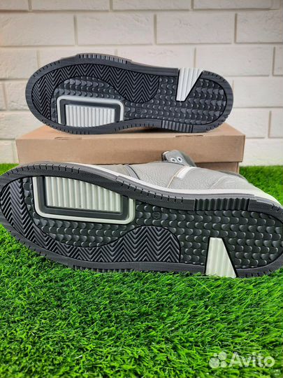 Теплые кожаные кроссовки (Арт.95865)