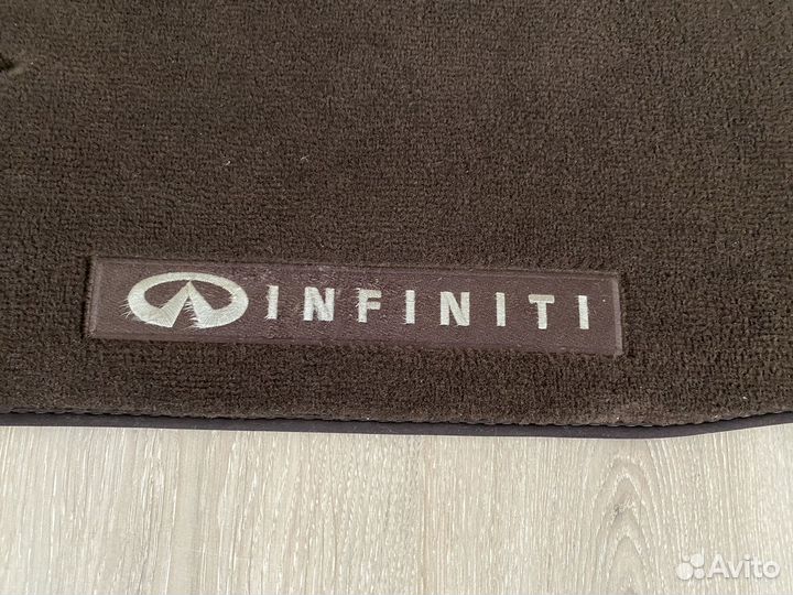 Коврики ворсовые в салон infiniti