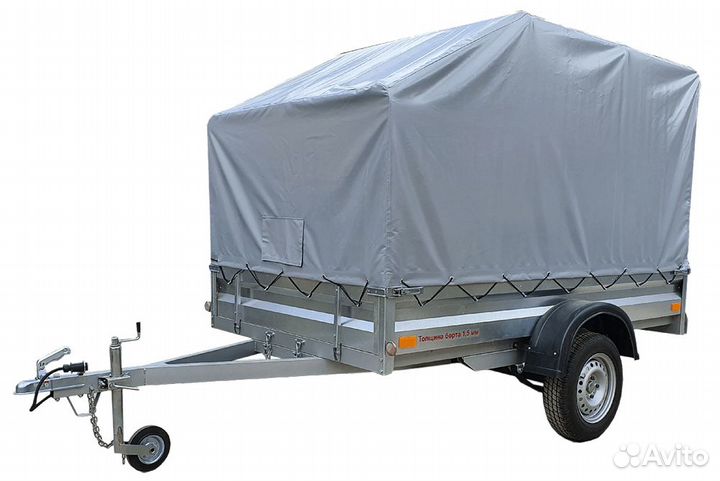 Прицеп спутник PRO мото 2,6х1,5х0,33м оцинкованный