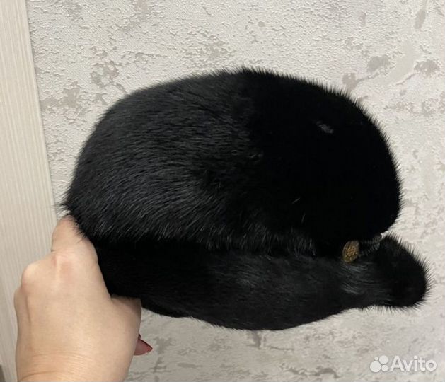 Шапка норковая женская 54,55