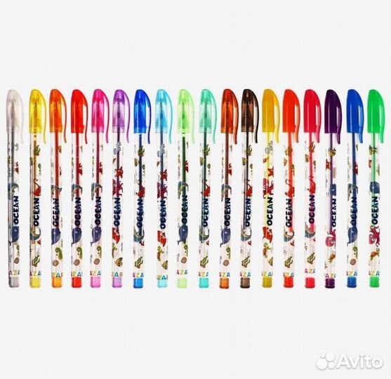 Новый набор гелевых ручек ароматизированные 18 цв