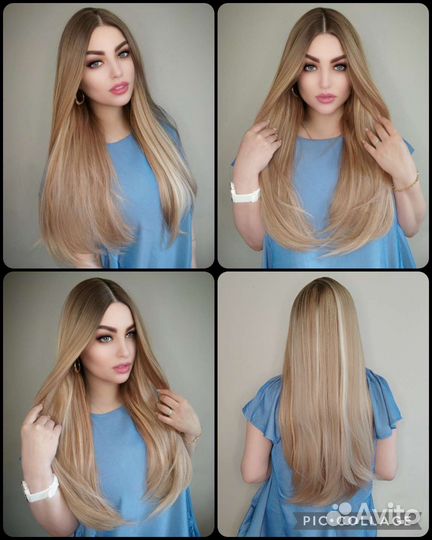 Парик Новый. Длинный блонд. Продам