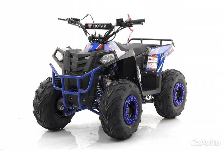 Квадроцикл 110 кубов motax grizlik A110 синий