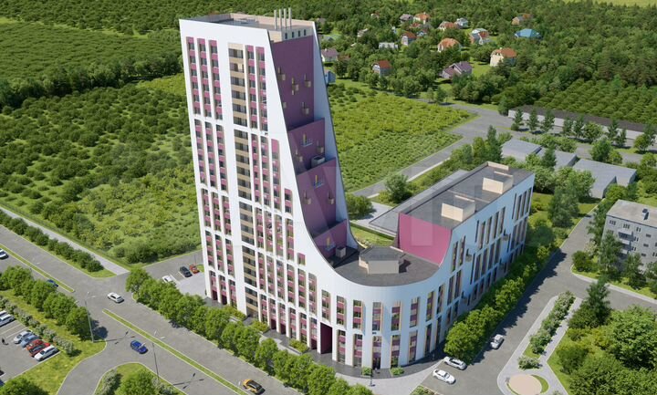 2-к. квартира, 70 м², 5/23 эт.