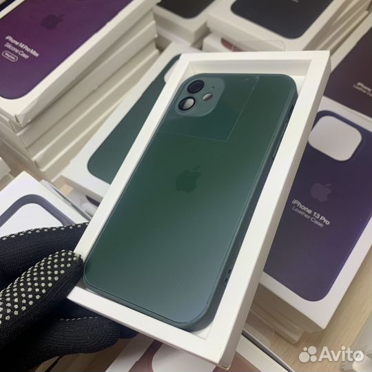 Чехол на iPhone 11 agms зеленый