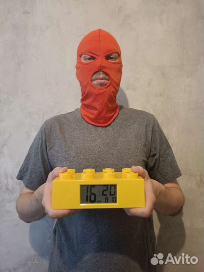 Lego часы-будильник Brick Alarm Clock