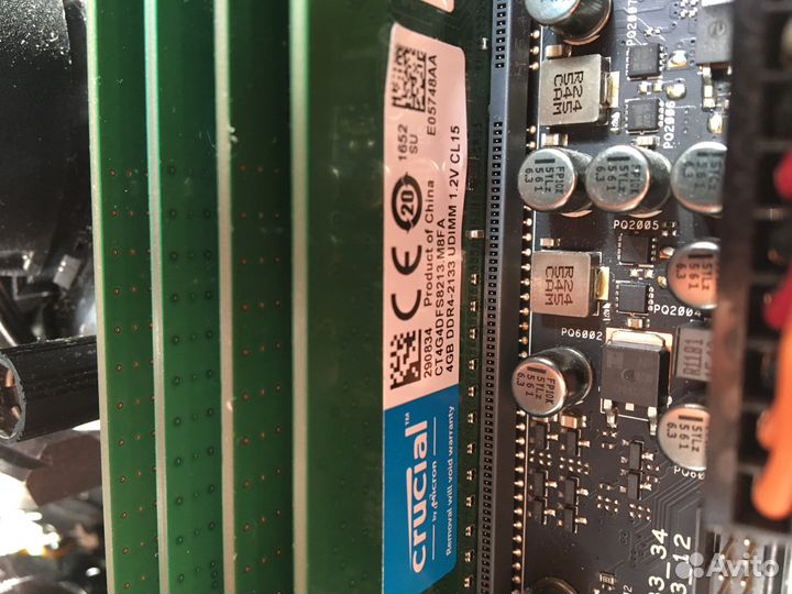 Озу crucial ddr4 4x4 16 gb