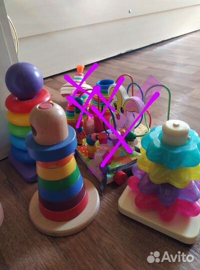 Пирамидка, сказка на магнитах, коврик, сортер