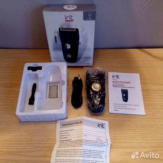Электробритва с триммером irit IR-3204