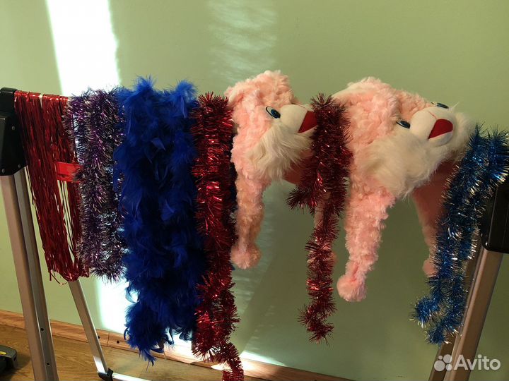 Гирлянды игрушки украшения для ёлки