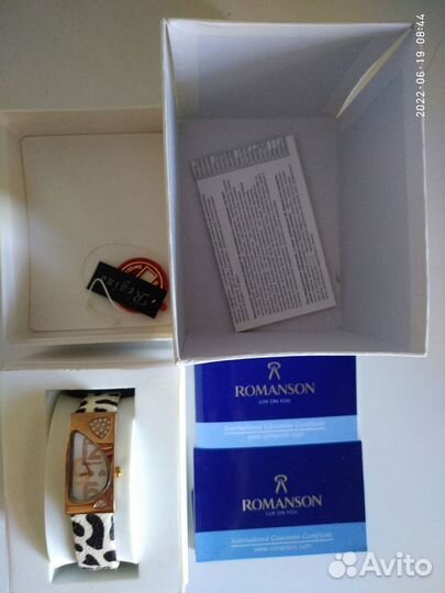 Часы Romanson Regina номерные женские новые