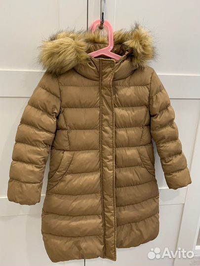 Пальто для девочки uniqlo