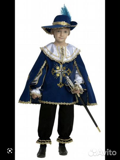 Детский новогодний костюм для мальчика 6-8 лет