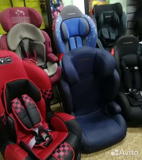Большой выбор автомобильных кресел