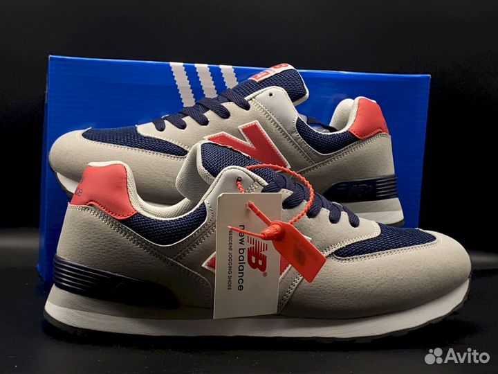 Мужские серые кроссовки New Balance