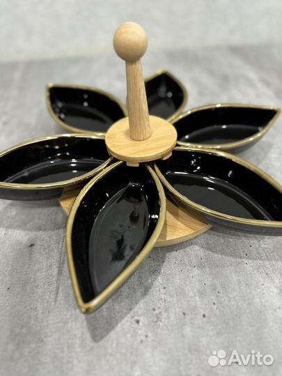 Менажница фарфор новая