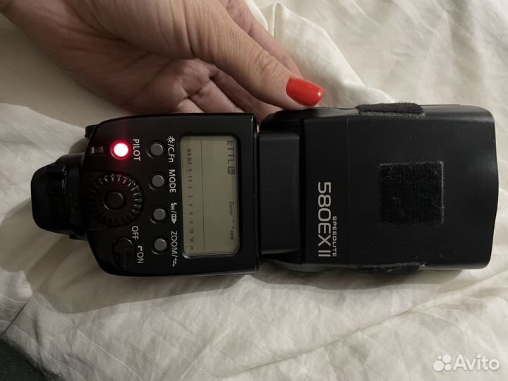 Фотовспышка canon speedlite 580ex ll
