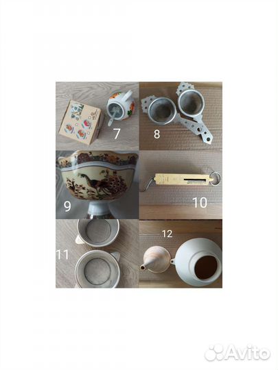 Посуда разная