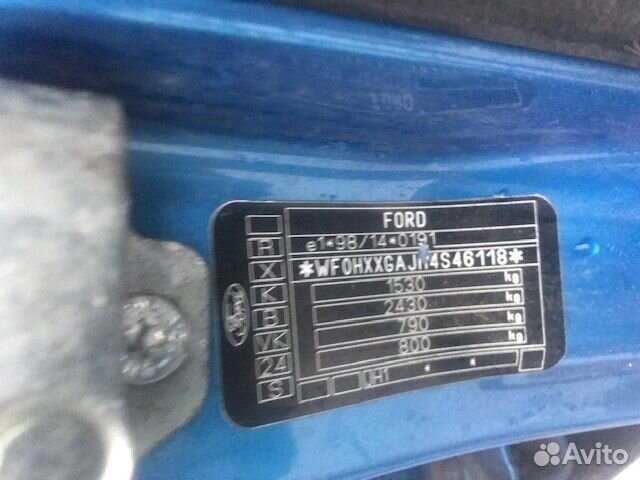 Разбор на запчасти Ford Fiesta