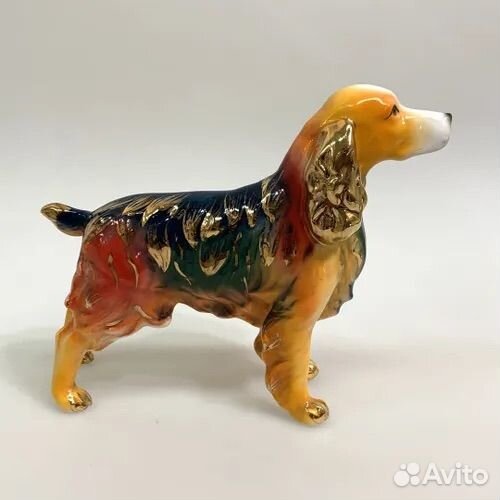 Фарфоровые статуэтки собаки