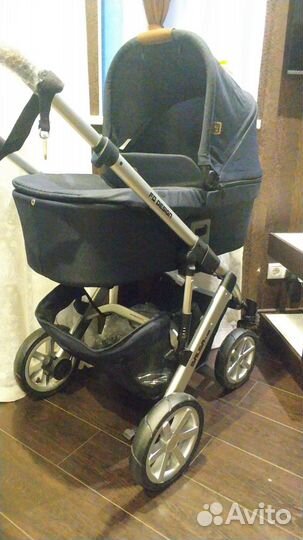 Коляска 2 в 1 fd design salsa 4 air синий