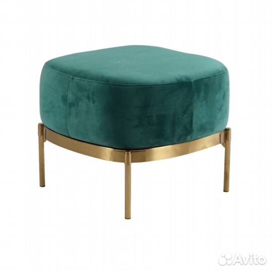 Оттоманка в спальню Zero Velvet Ottoman Steel