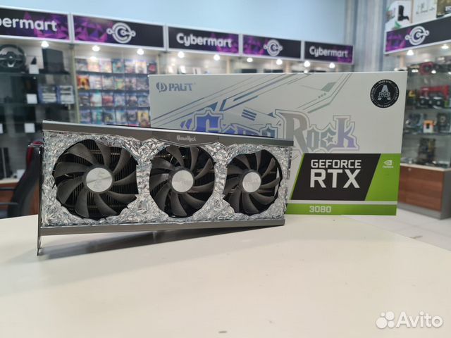 Видеокарта Palit GeForce RTX 3080 GameRock 10Gb купить в Екатеринбурге ...