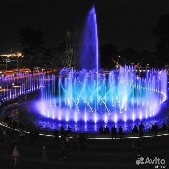 Сухой фонтан / Интерьерный фонтан