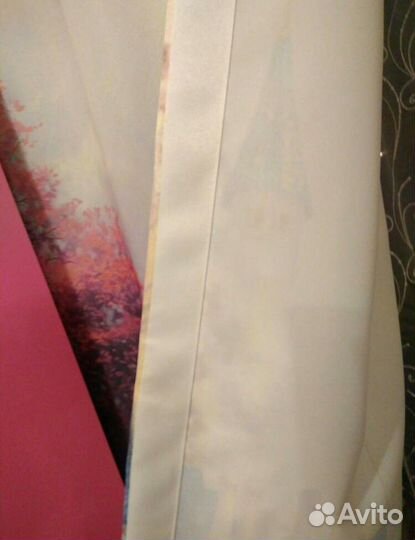 Новые портьеры и тюль разные