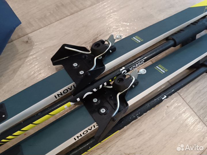 Лыжи беговые 147 см inovik лыжные ботинки 32 р-р