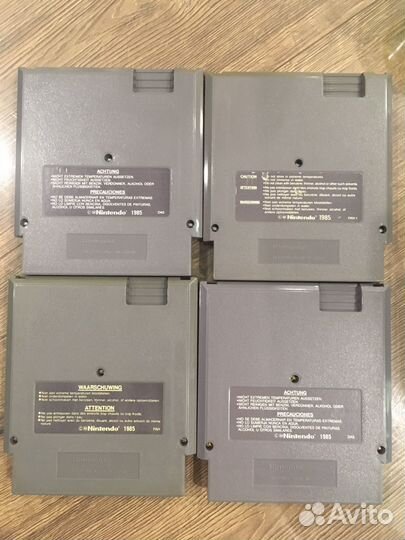 Картриджи NES PAL-B