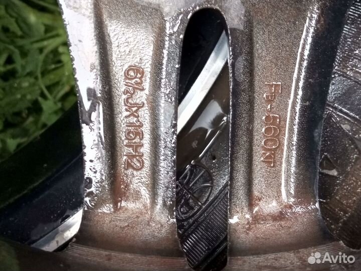 Литые диски, стояли на Волге газ 3102,радиус 15