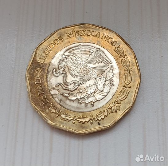 Монета Мексики. Юбилейная
