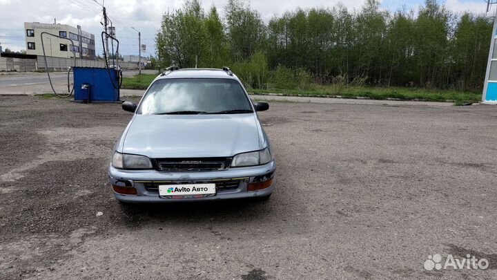 Toyota Caldina 2.0 AT, 1993, битый, 298 000 км