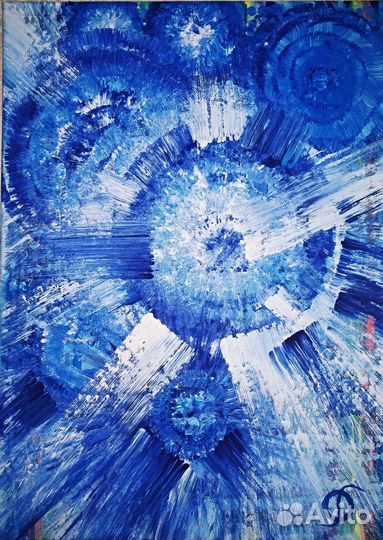 Картина абстракция