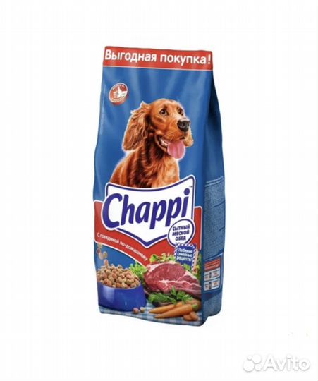 Корм для собак чаппи 15кг