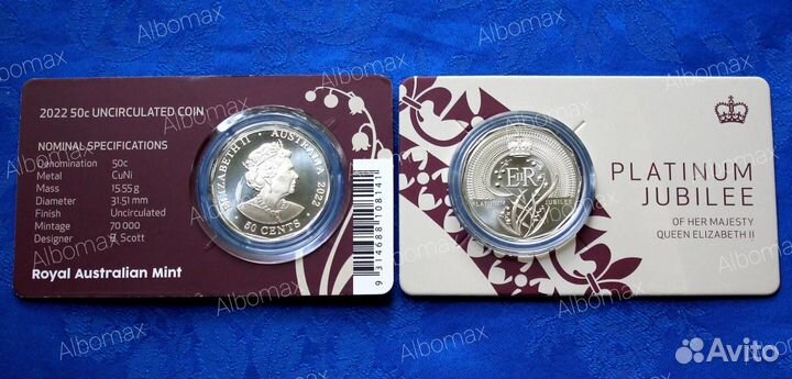 Австралия Наборы монет в Официальных буклетах