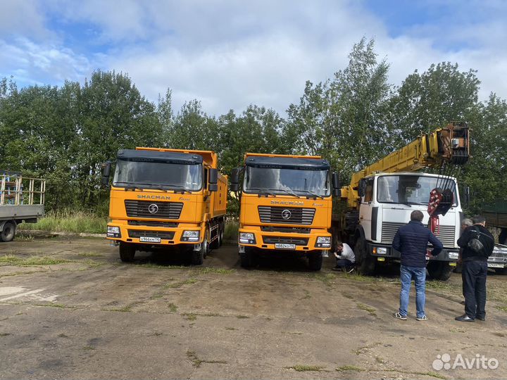 Услуги самосвалов