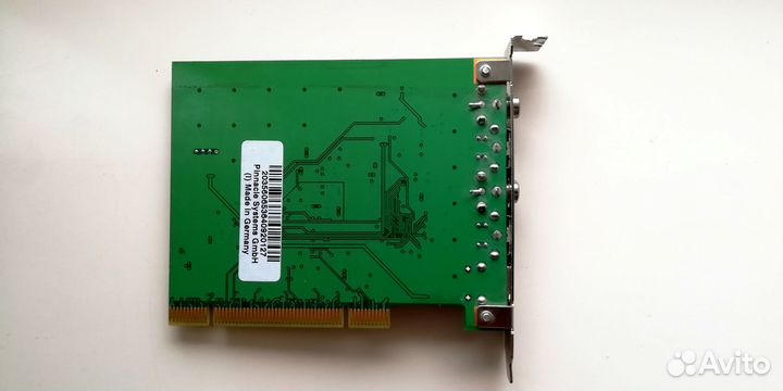 Карта Pinnacle System для видеозахвата и оцифровки