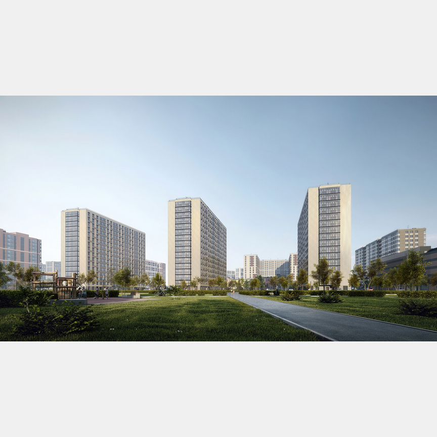 1-к. квартира, 39,5 м², 3/16 эт.