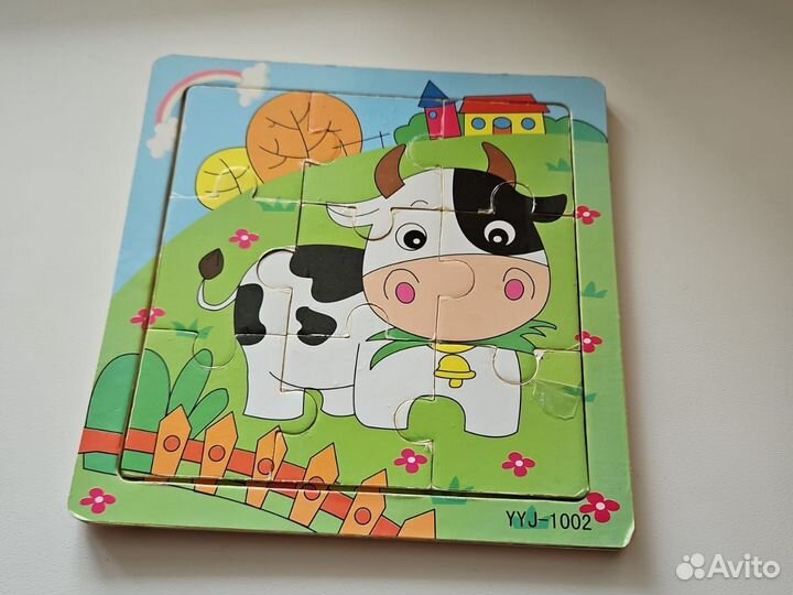 Пазлы и кубики детские