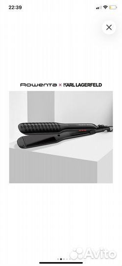 Выпрямитель для волос rowenta karl lagerfeld