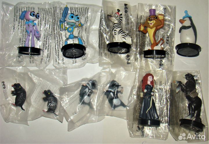 Топперы, разные и шахматные фигурки Гарри Поттер