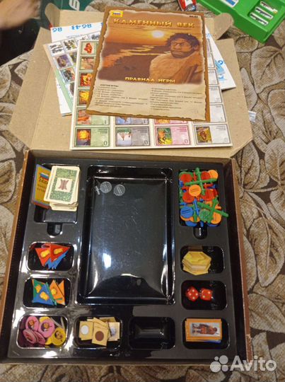 Настольная игра - каменный век