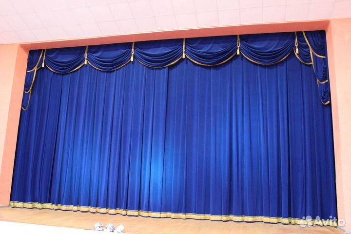 Занавес сцены для актовый зал школы дк театр клуб